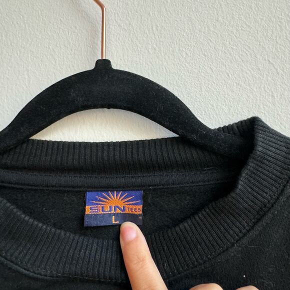 Stay Woke Black Men's Crewneck - Large - Picture 2 of 4